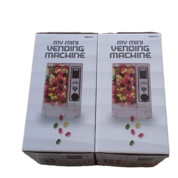 Mini Candy Dispenser Vending Machine Desktop, Set of 2 - Picture 2 of 7